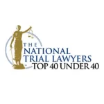 Best Personal Injury Attorney: Logo of The National Trial Lawyers Top 40 Under 40